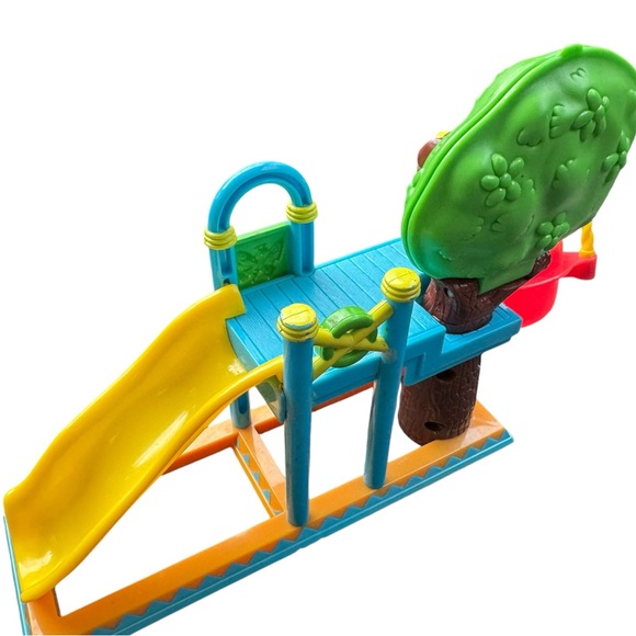 Dora the Explorer Talking House Dollhouse Backyard Tree house slide owl - Picture 2 of 5